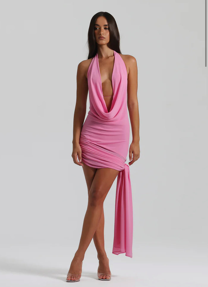 Natalie Rolt Anastasia Dress Candy Pink
