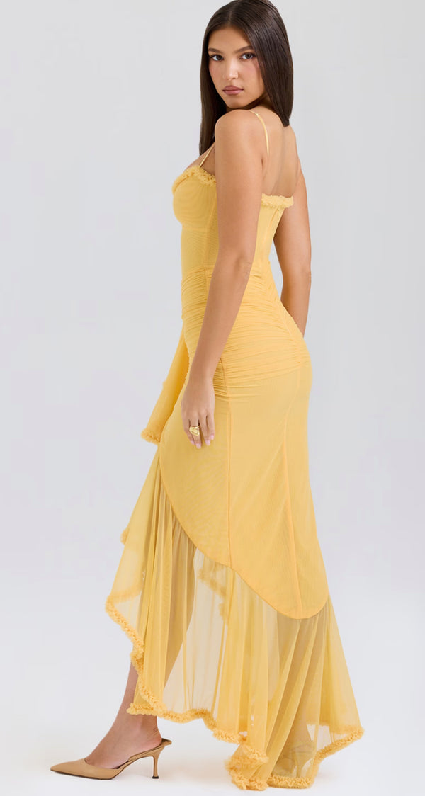 House of CB Gabbi Gown Apricot