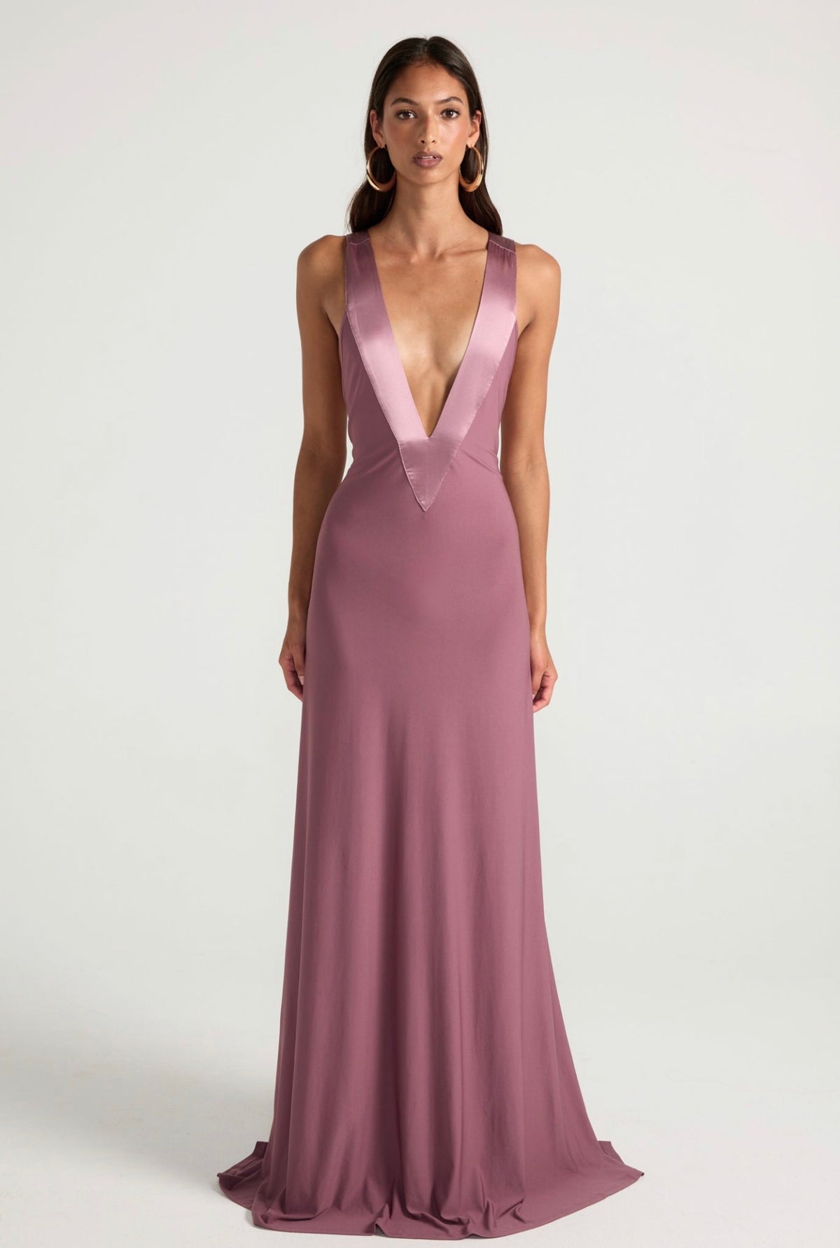 Ance Gria Rosa Gown Mauve