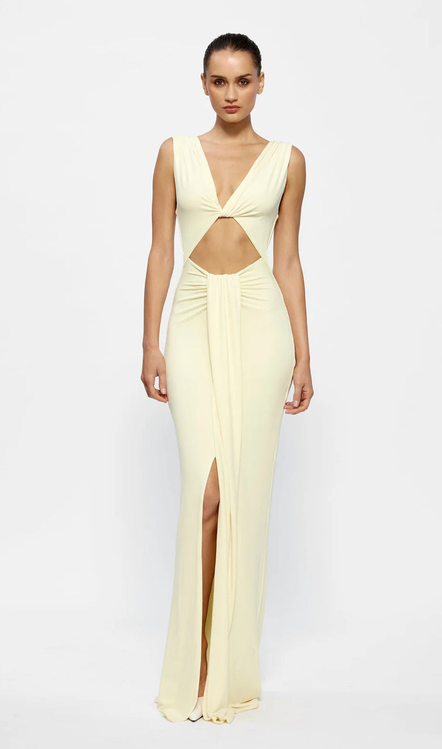Effie Kats Faith Gown Lemon