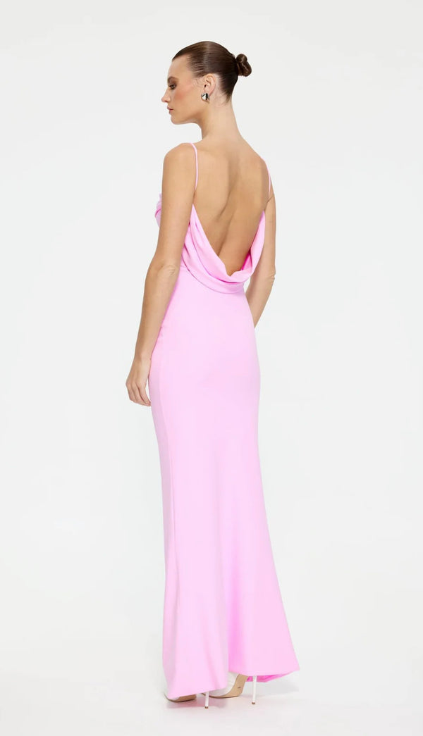 Effie Kats Havilland Gown Taffy Pink