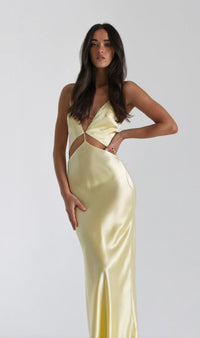 Natalie Rolt Iris Dress/Maxi Yellow
