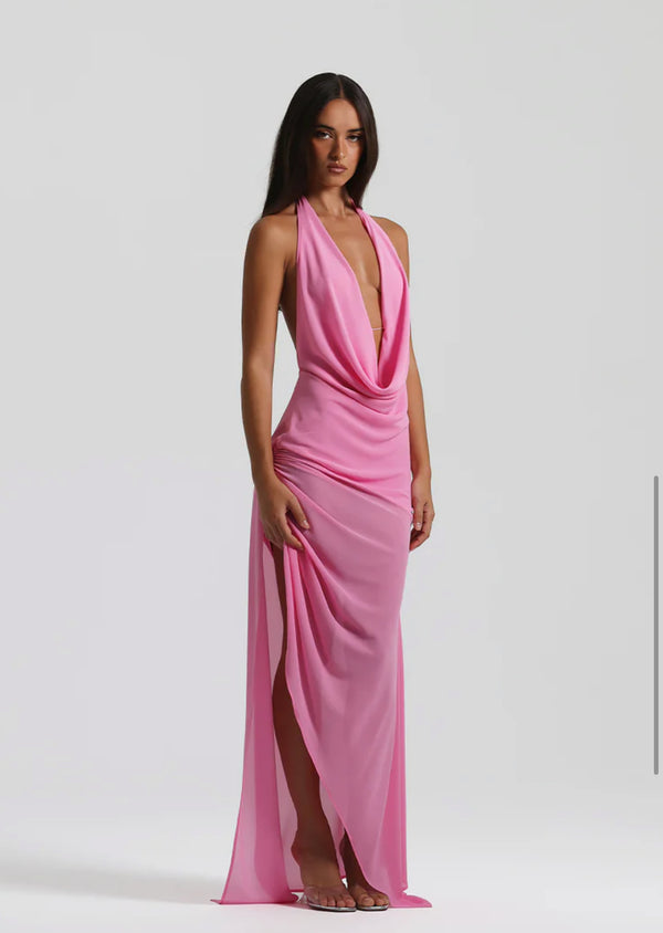 Natalie Rolt Anastasia Dress Candy Pink