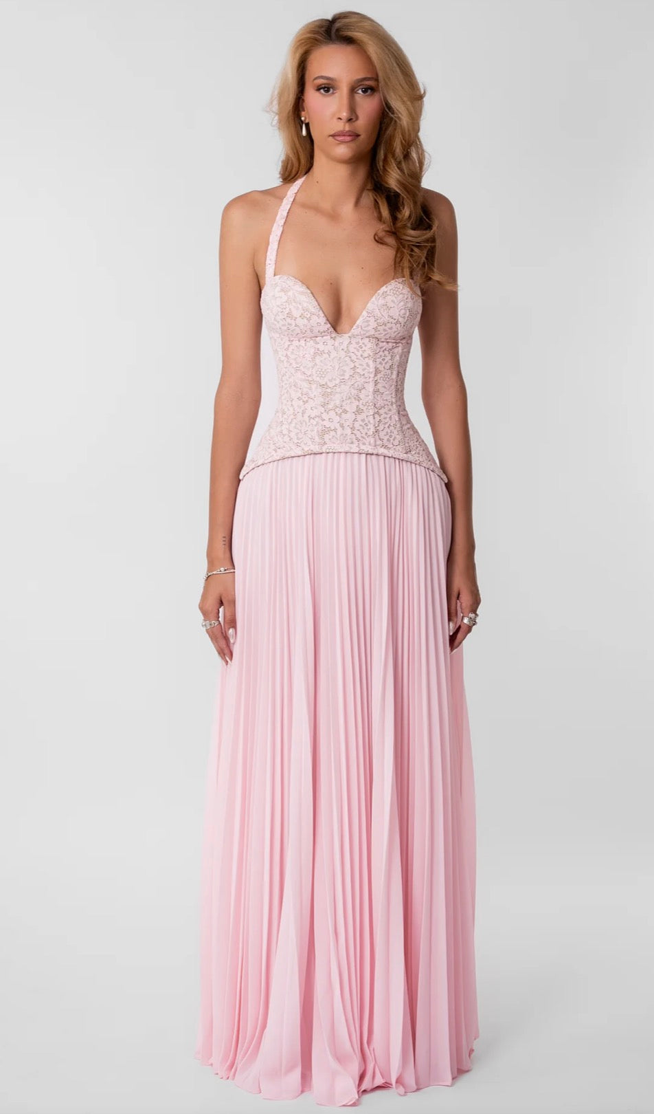 Fenity Fashion Gaia Gown Pink