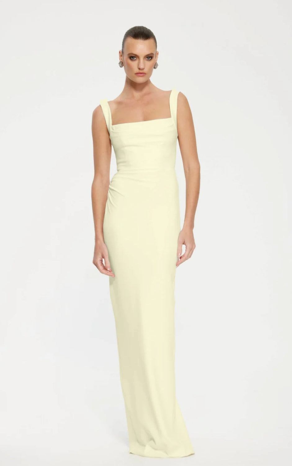 Effie Kats Marbella Gown Lemon