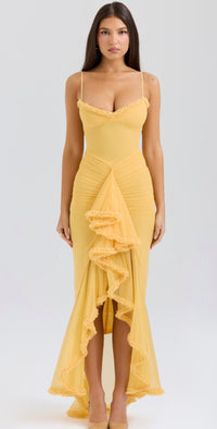 House of CB Gabbi Gown Apricot