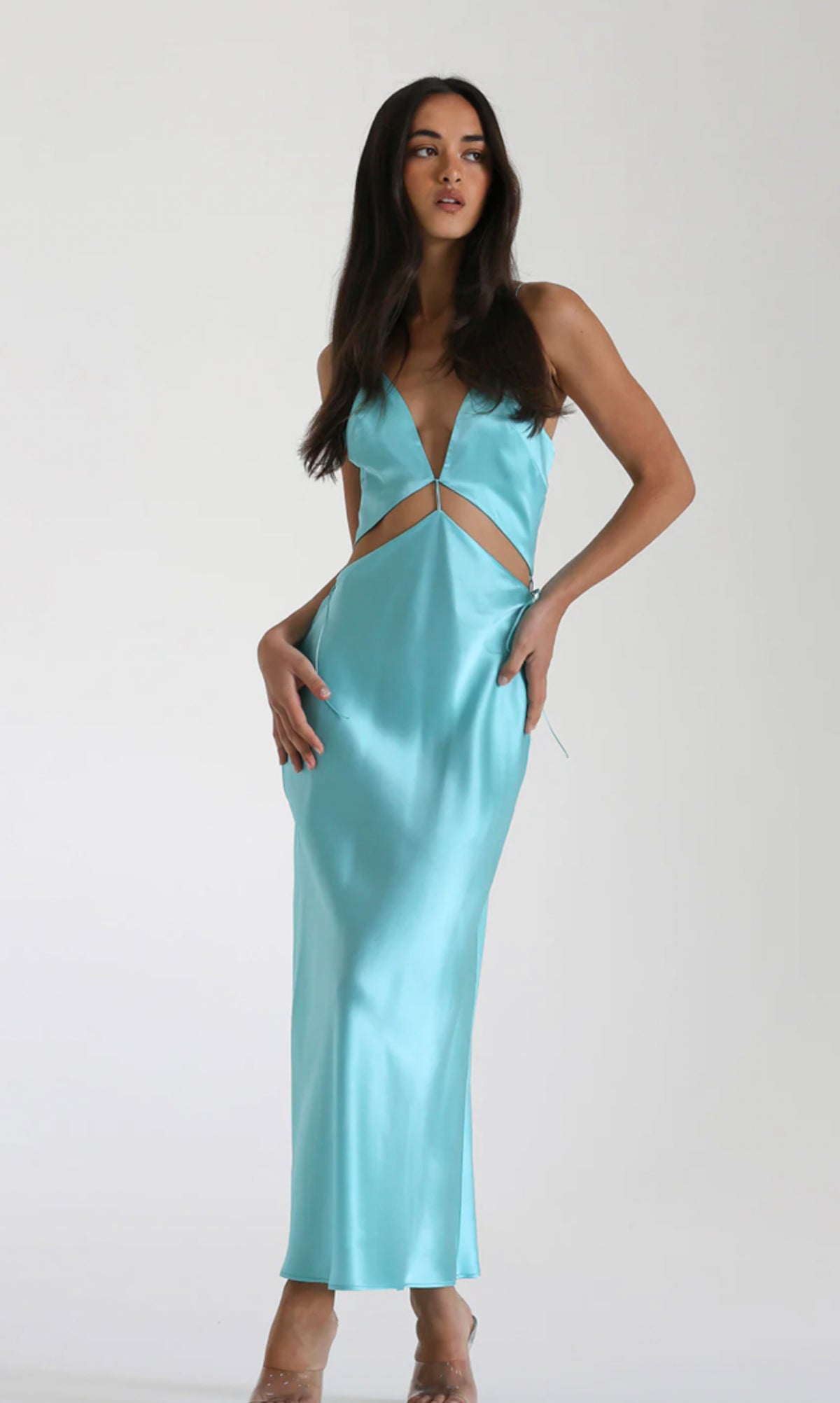 Natalie Rolt Iris Dress/Maxi Turquoise