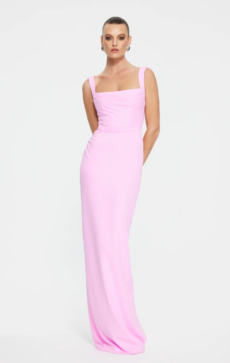 Effie Kats Marbella Gown Taffy Pink