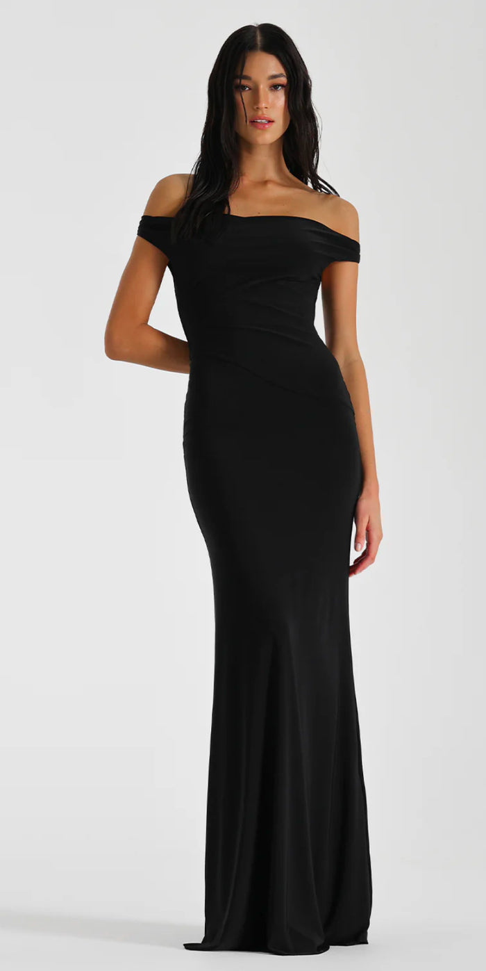 Natalie Rolt Bettina Gown Black