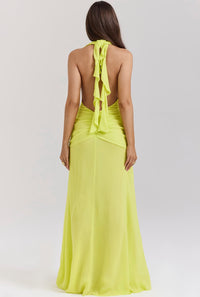 House of CB Olessia Maxi Lime