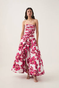 Aje Behold Bubble Maxi Gown