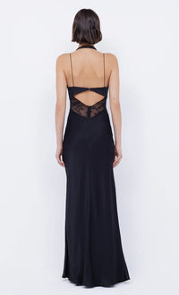 Bec + Bridge Liv Halter Maxi Gown Black shortandsweethire Bec + Bridge Liv Halter Maxi Gown Black shortandsweethire