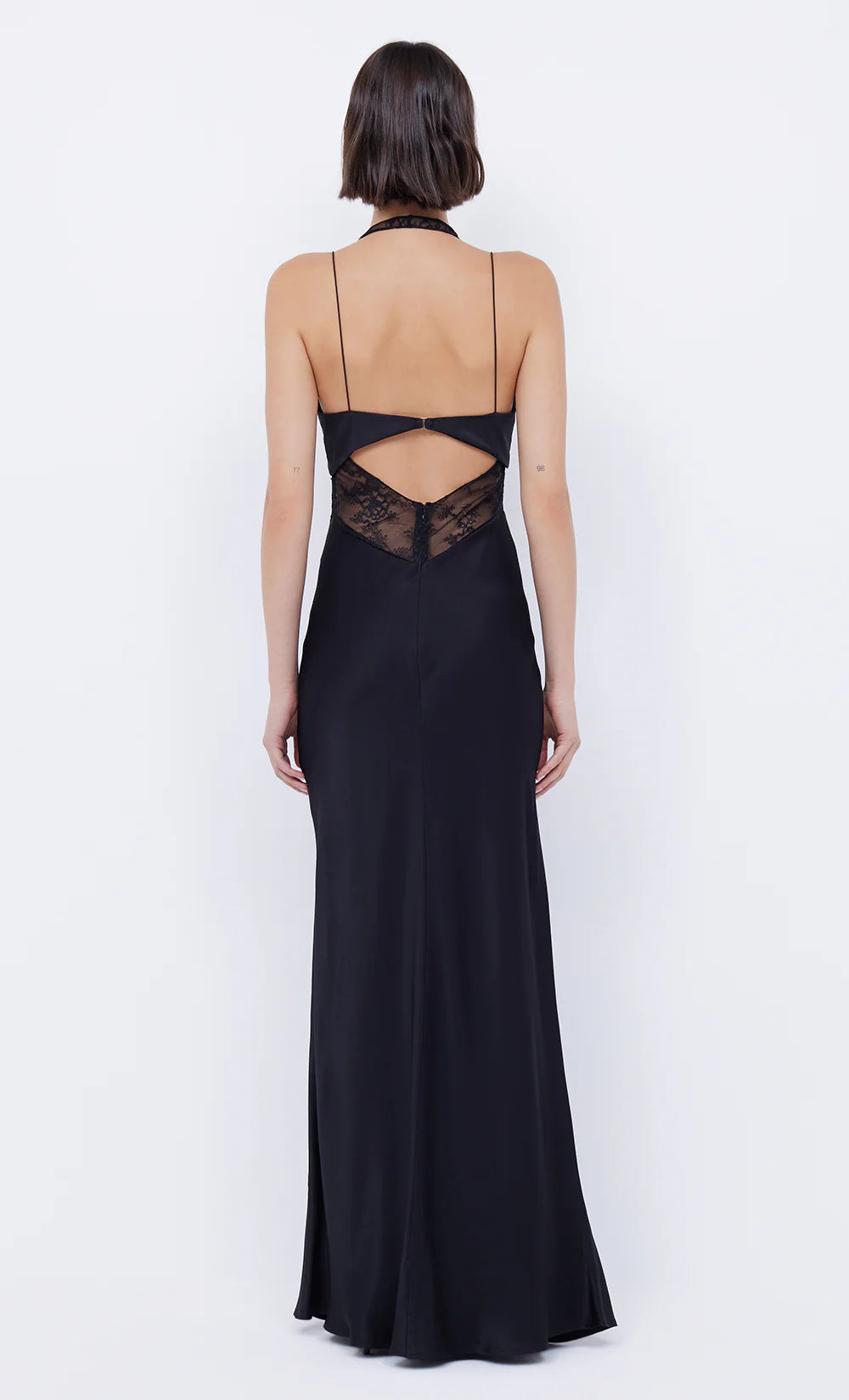 Bec + Bridge Liv Halter Maxi Gown Black