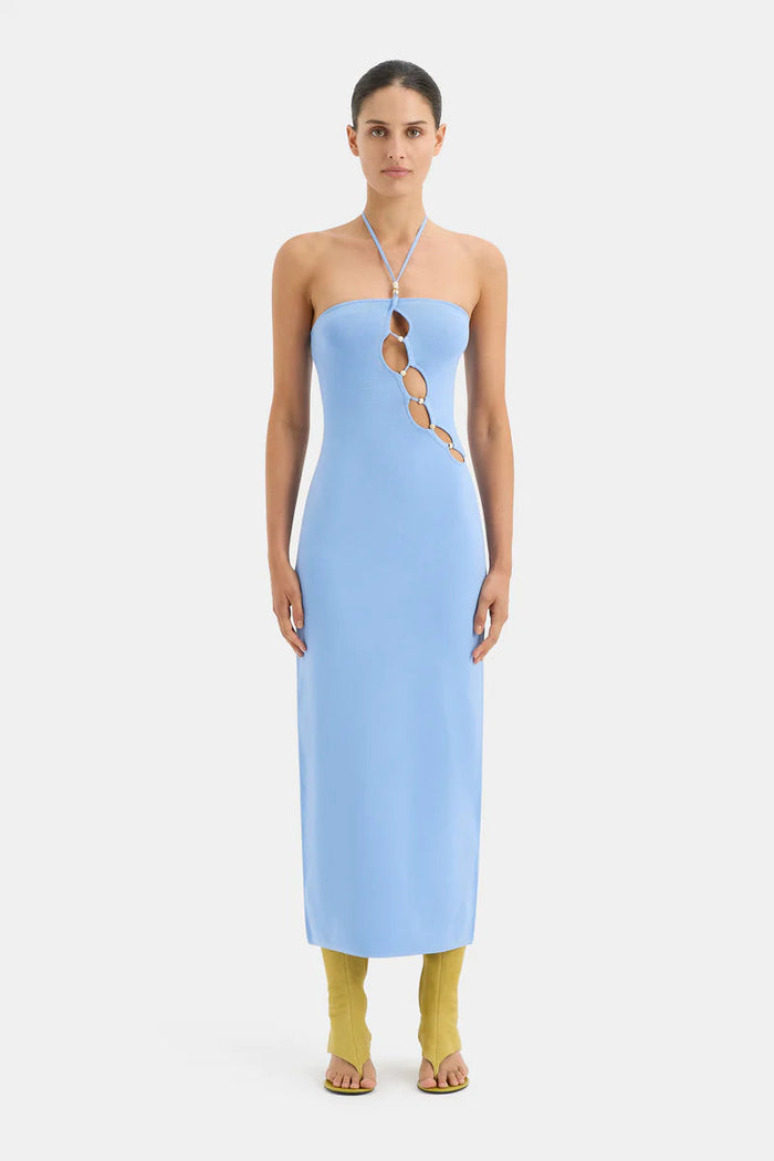 Sir the Label Salvador Beaded Halter Dress