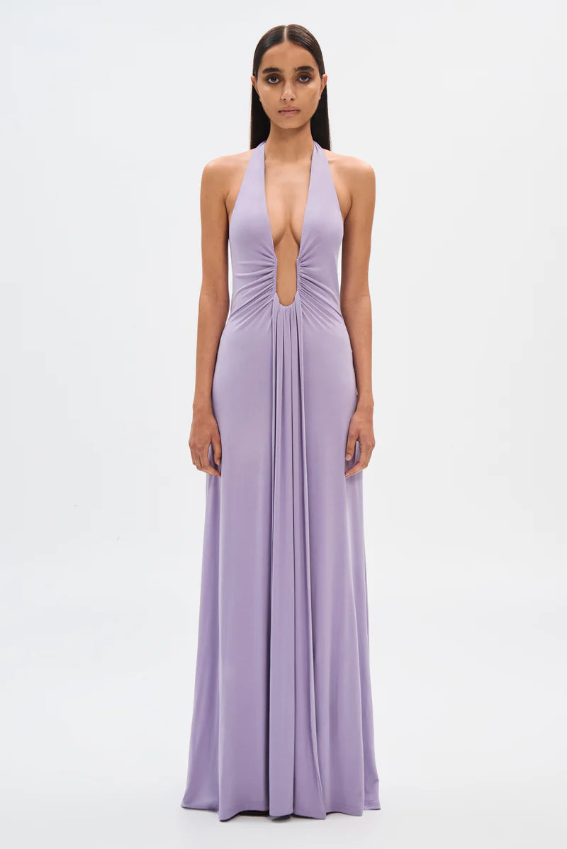 Misha Jennifer Cupro Maxi Lilac