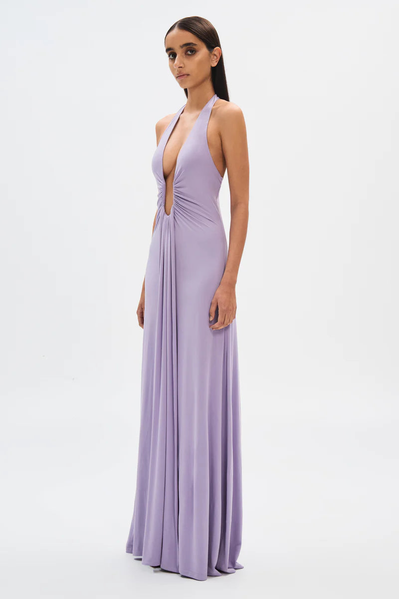 Misha Jennifer Cupro Maxi Lilac