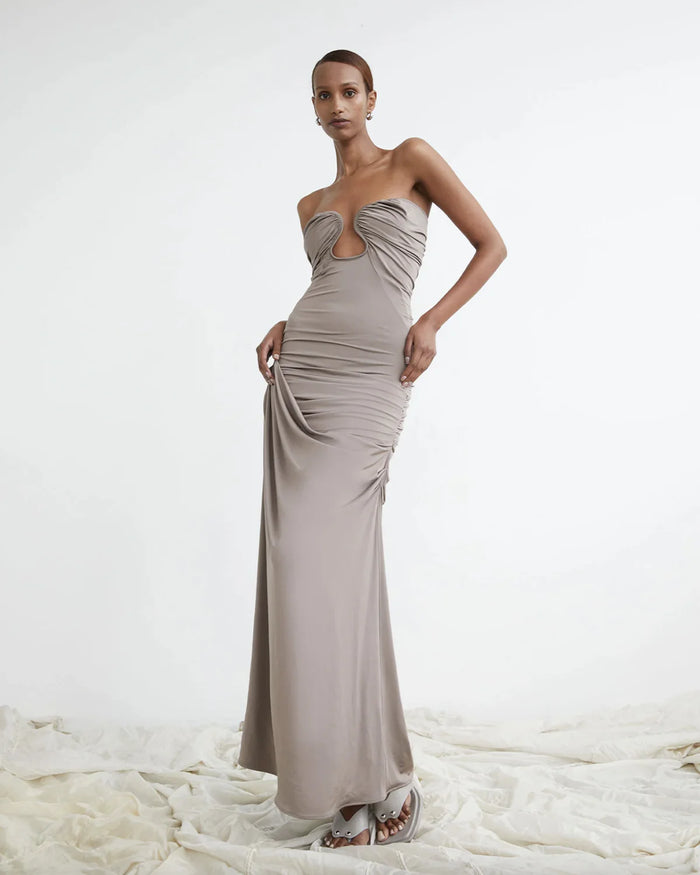 Paris Georgia Val Dress/Gown Concrete