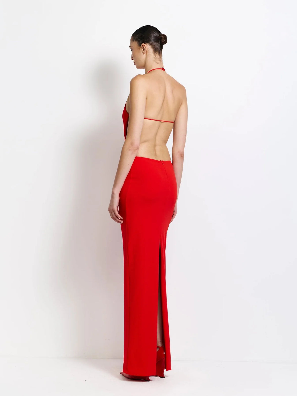 Effie Kats Jetta Gown Red
