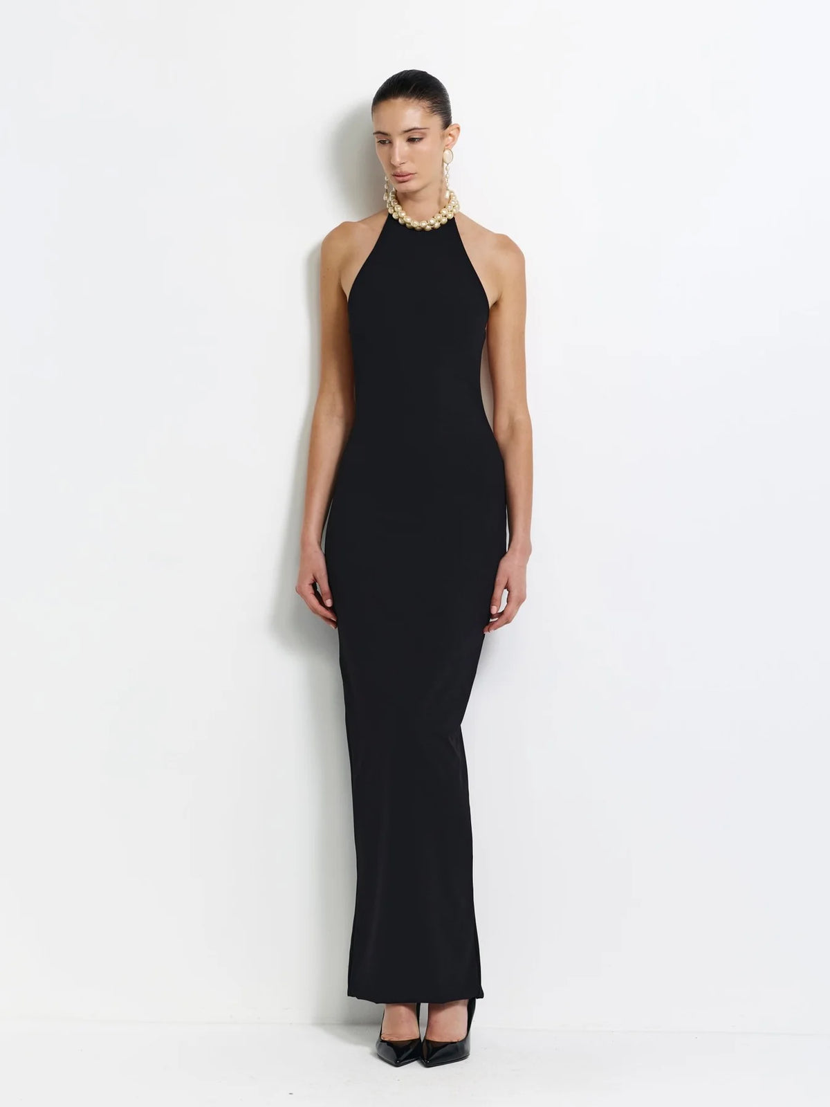 Effie Kats Jetta Gown Black