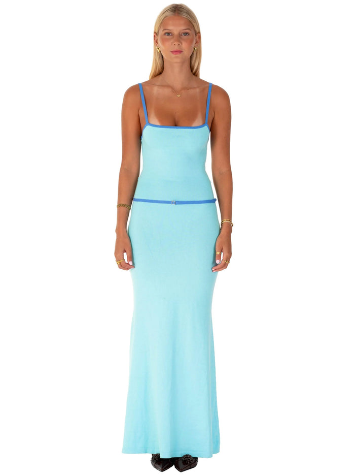 I am Delilah Belle Maxi Dress Sky Blue