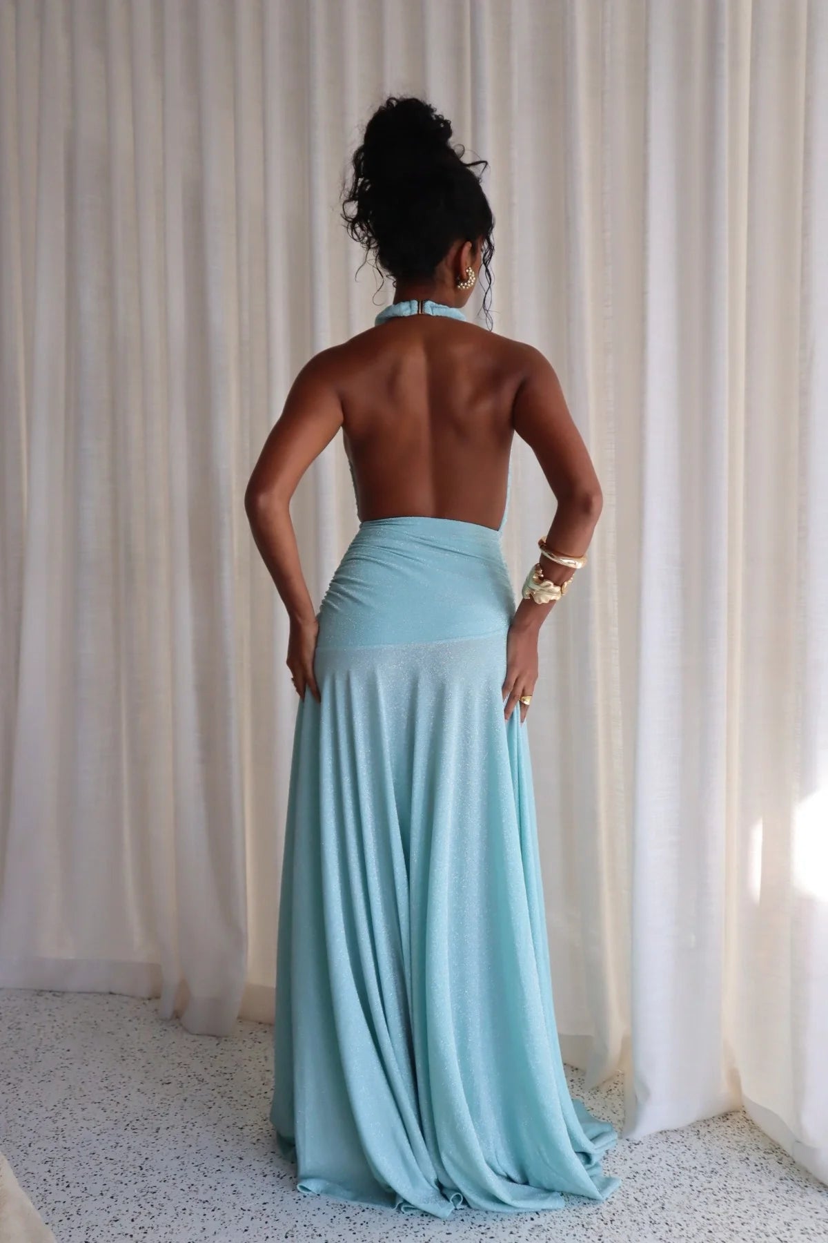 Deconduarte Ambrose Gown Baby Blue