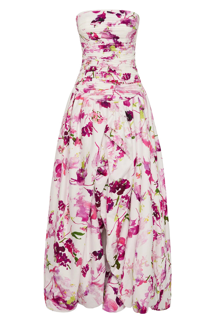 Aje Bubble Behold Maxi Gown Fresh Flora