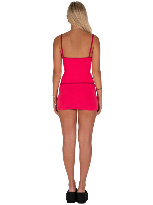 i am delilah mini dress Belle Cherry Red Shoe size:7 x-sibling-handle:premium-surf-maxi-dress-04swdr-spiced-coral Crepe Long-Sleeve Fuchsia Midi