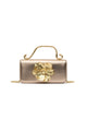 Aje Alessia Flower Clutch Champagne shortandsweethire