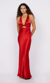 Bec + Bridge Sabia Twist Maxi Rouge