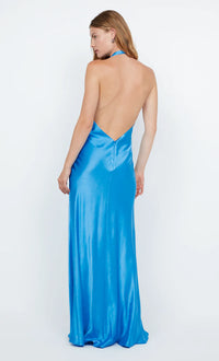 Bec + Bridge Frida Halter Maxi Blue