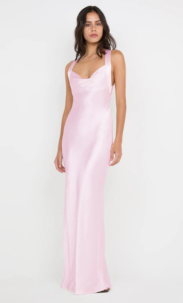 Bec + Bridge Gia Halter Maxi Powder Pink