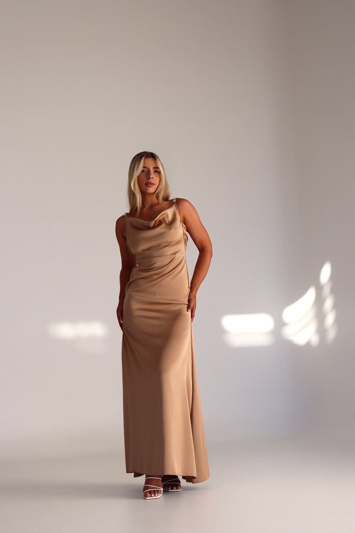 Vanina Kirsten Gown Rose Gold