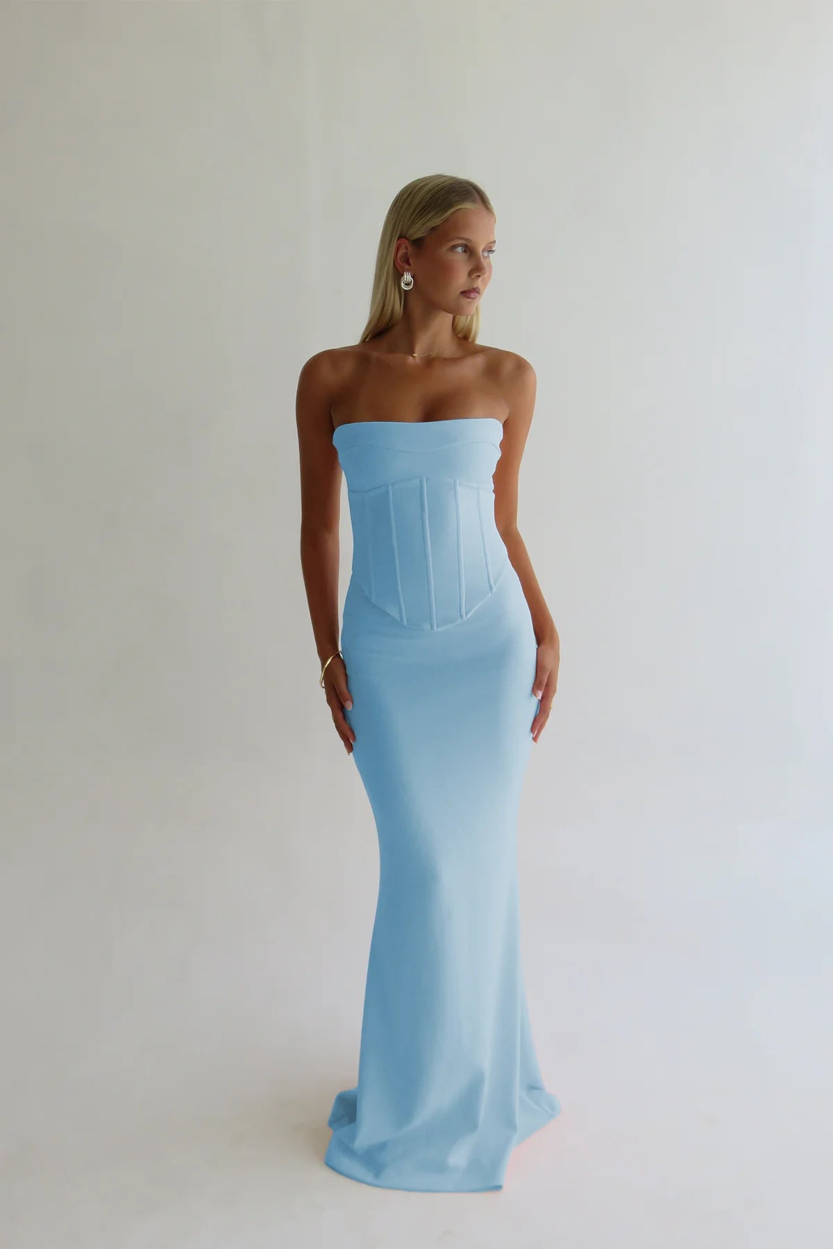 HNTR the Label Louie Gown Baby Blue