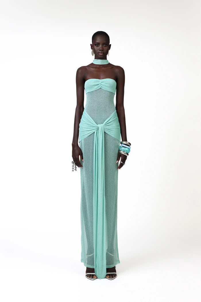 Khanums Kesca Maxi Gown Mint