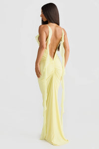 Melani the Label Daniela Gown Yellow