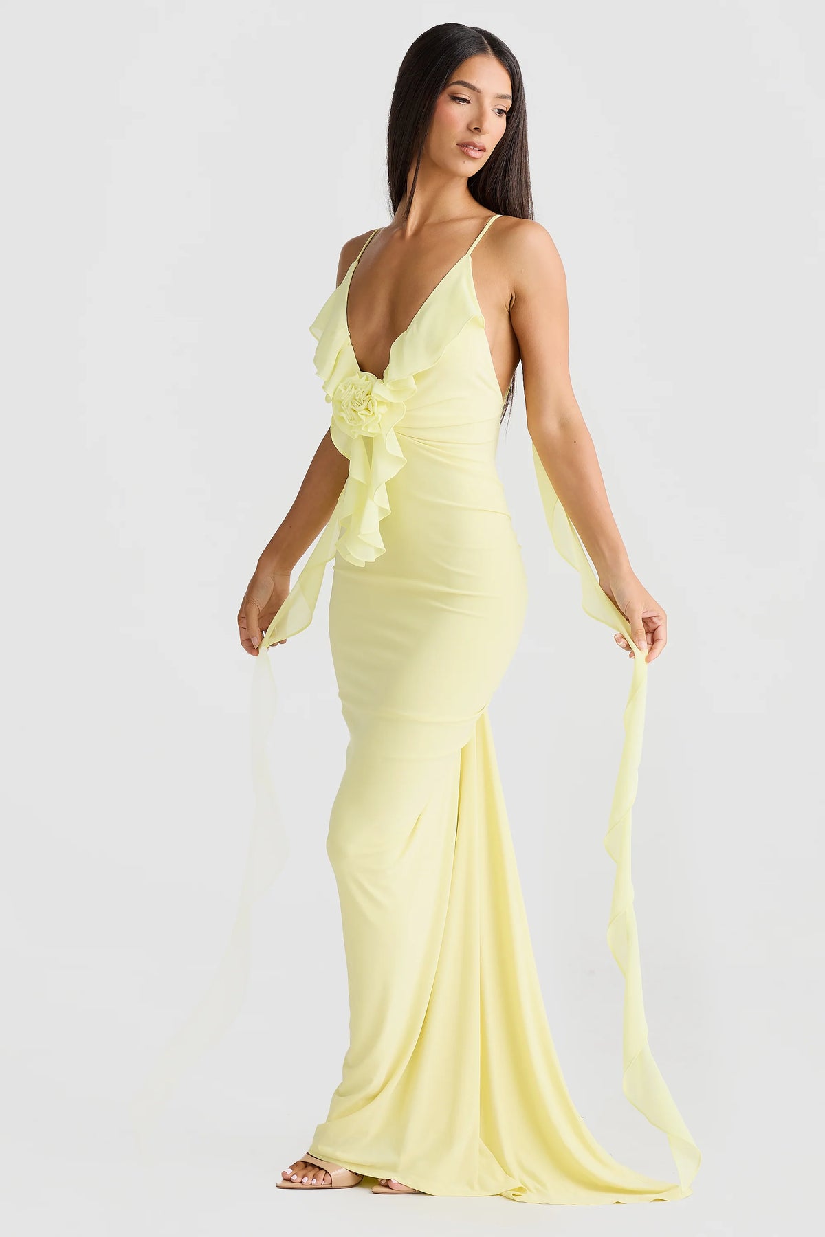 Melani the Label Daniela Gown Yellow