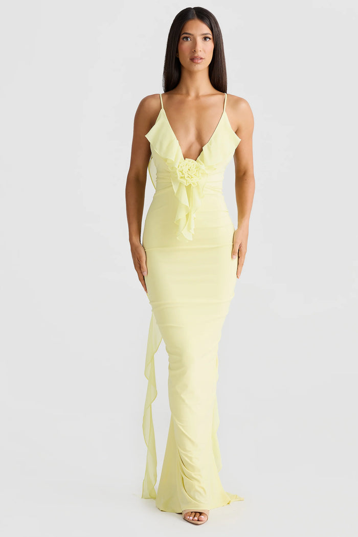 Melani the Label Daniela Gown Yellow