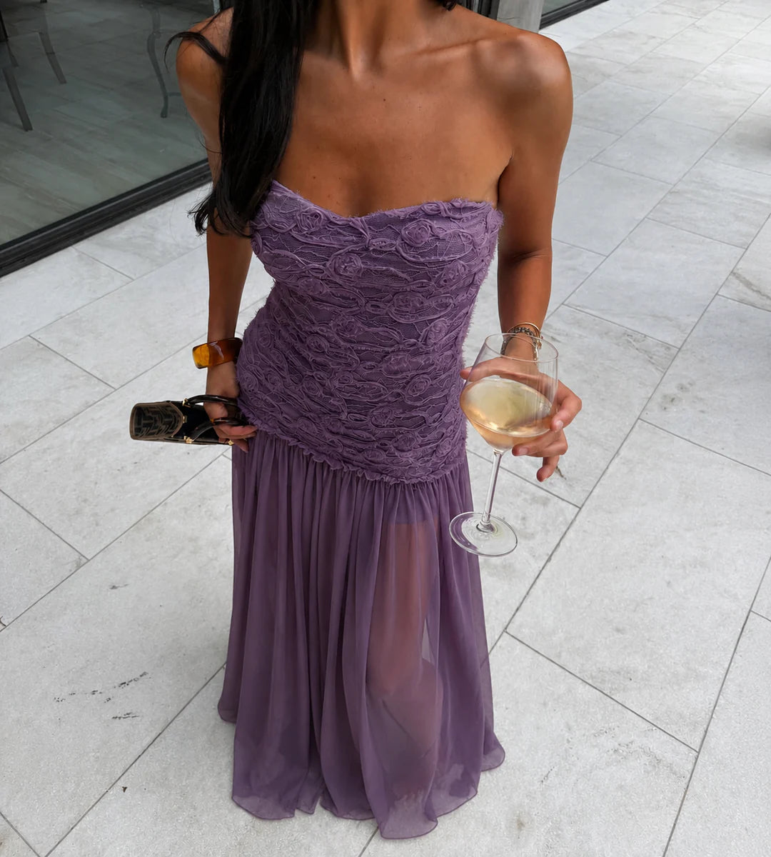 Jefre Sèi Renata Gown Violet