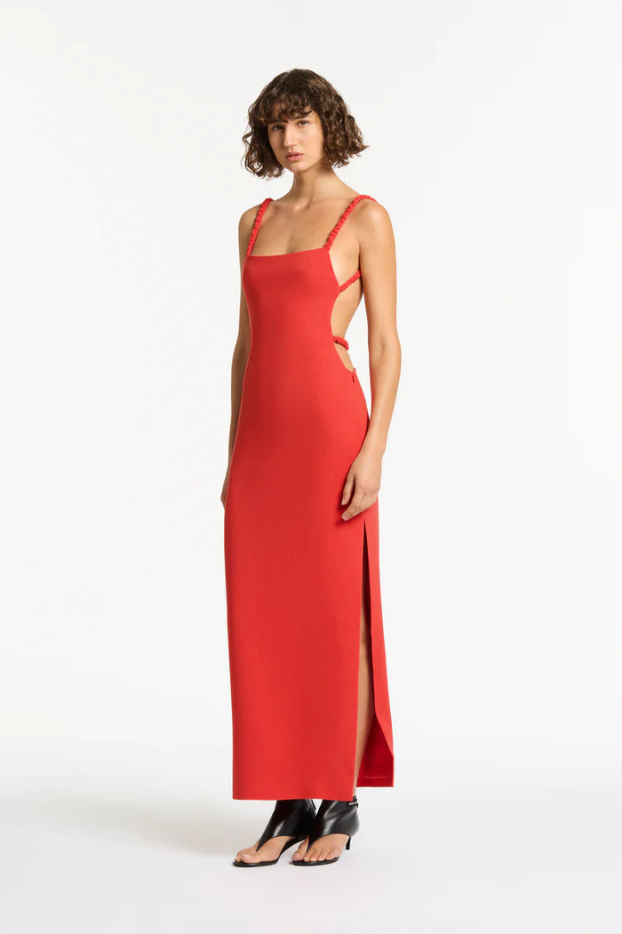 Sir the Label Spoerri Backless Midi Gown