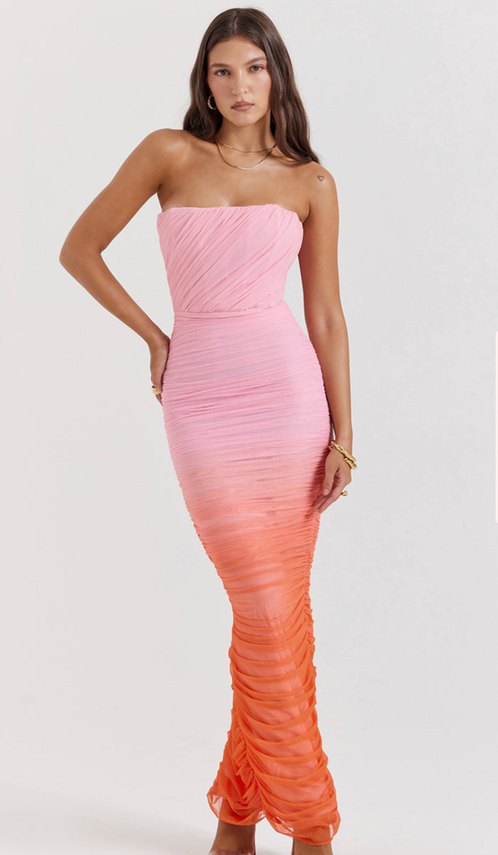 House of CB Sapphire Ombré Maxi